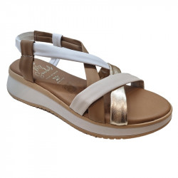 Sandalia Tiras Tubular Oh...