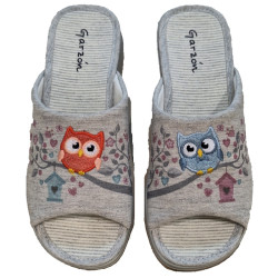 Zapatilla Pareja Buhos...